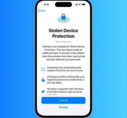 通许苹果授权维修店分享被盗设备保护功能开启方法 