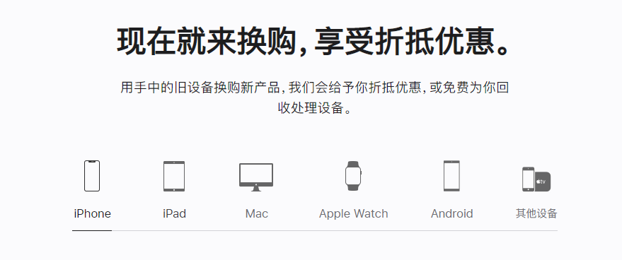 通许苹果手机维修分享iPhone以旧换新的去处 