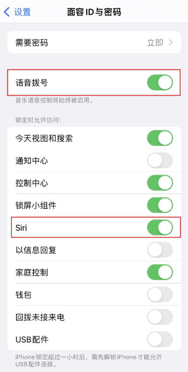 通许苹果维修网点分享不解锁 iPhone 的情况下通过 Siri 拨打电话的方法 