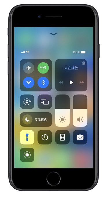 通许苹果14维修分享苹果iPhone 14 Pro手电筒开启方法 