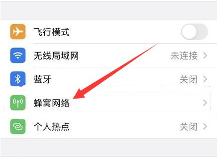 通许苹果手机维修分享iPhone手机4G网络怎么设置成5G网络 