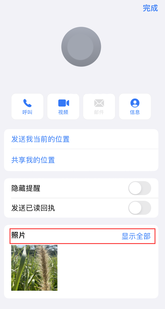 通许苹果手机维修分享如何快速查找 iMessage 信息中的图片等附件 